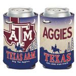 Texas A&M Aggies LICENSE PLATE Can Cooler 12 oz.
