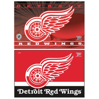 Detroit Red Wings Rectangle Magnet, 2pack 2" x 3"