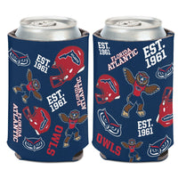 Florida Atlantic Owls Can Cooler 12 oz.