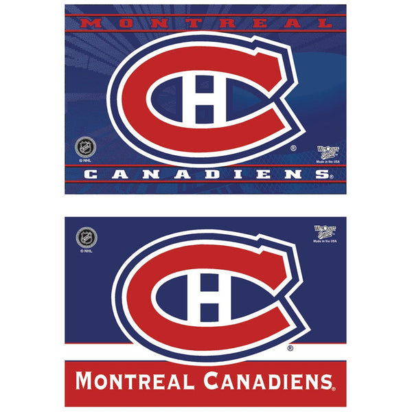 Montreal Canadiens Rectangle Magnet, 2pack 2" x 3"