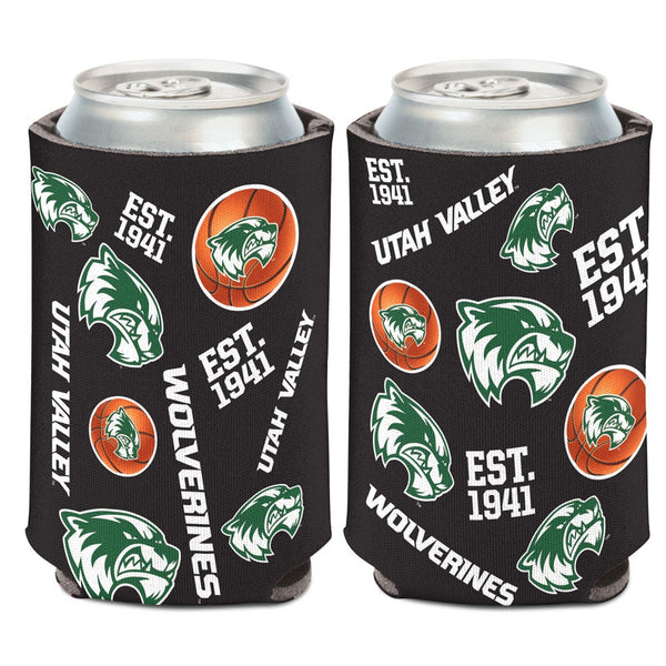 Utah Valley Wolverines Can Cooler 12 oz.