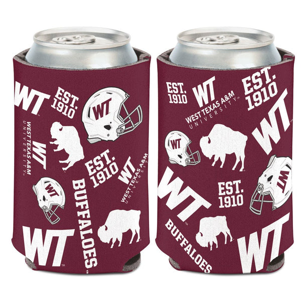 West Texas A&M Buffaloes Can Cooler 12 oz.