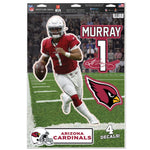 Arizona Cardinals Multi-Use Decal 11" x 17" Kyler Murray