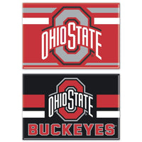 Wholesale-Ohio State Buckeyes Rectangle Magnet, 2pack 2" x 3"