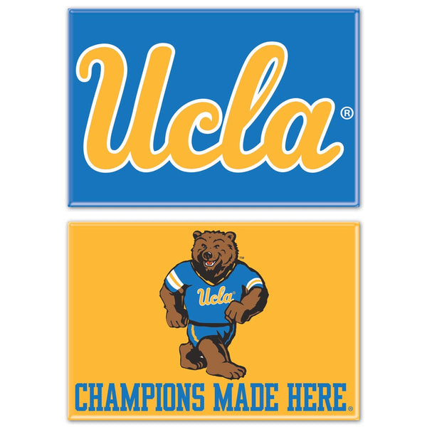 UCLA Bruins Rectangle Magnet, 2pack 2" x 3"
