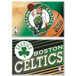Boston Celtics Rectangle Magnet, 2pack 2" x 3"