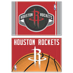 Houston Rockets Rectangle Magnet, 2pack 2" x 3"