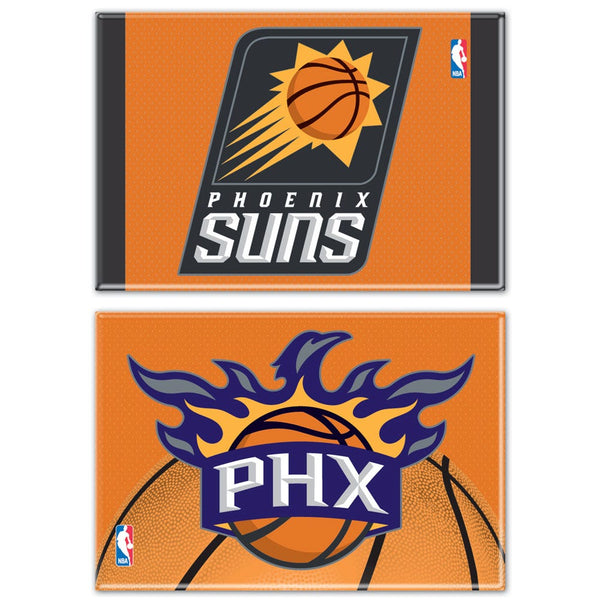 Phoenix Suns Rectangle Magnet, 2pack 2" x 3"