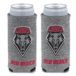 New Mexico Lobos 12 oz Slim Can Cooler