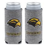 Southern Miss Golden Eagles 12 oz Slim Can Cooler