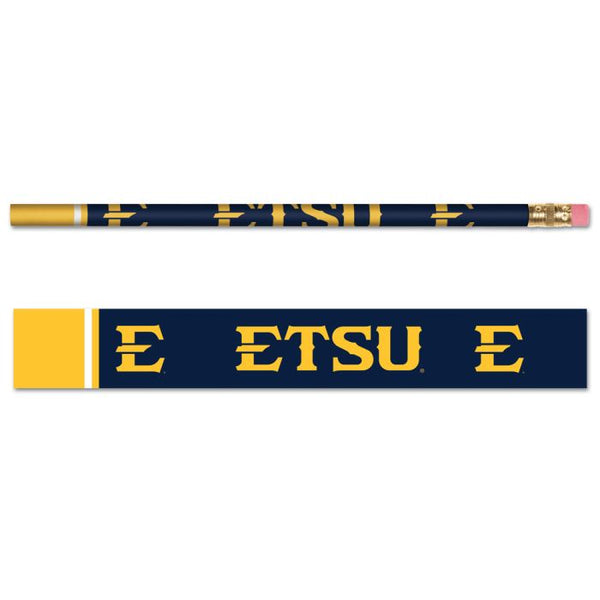 Wholesale-East Tennessee State Buccaneers Pencil 6-pack