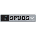 San Antonio Spurs Street / Zone Sign 3.75" X 19"