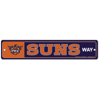 Phoenix Suns Street / Zone Sign 3.75" X 19"