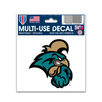 Wholesale-Coastal Carolina Chanticleers Multi-Use Decal 3" x 4"