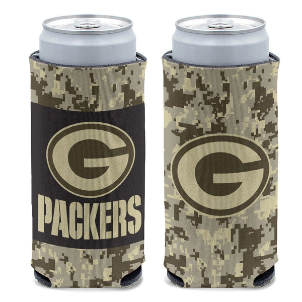 Green Bay Packers 12 oz Slim Can Cooler