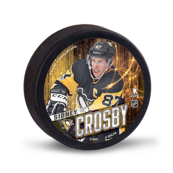Pittsburgh Penguins Hockey Puck Packaged Sidney Crosby