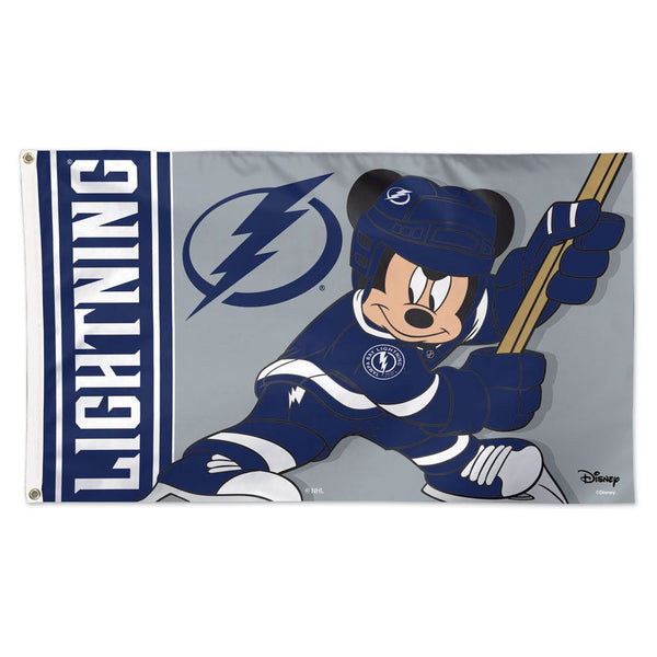 Tampa Bay Lightning / Disney DISNEY Flag - Deluxe 3' X 5'