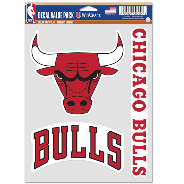 Chicago Bulls Multi Use 3 Fan Pack