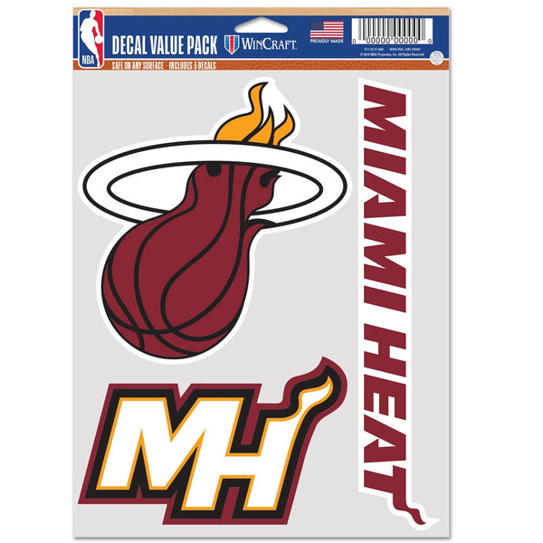 Miami Heat Multi Use 3 Fan Pack