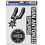 San Antonio Spurs Multi Use 3 fan pack
