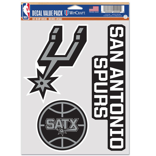 San Antonio Spurs Multi Use 3 fan pack