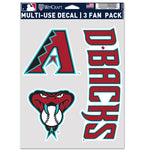 Arizona Diamondbacks Multi Use 3 Fan Pack