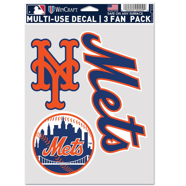New York Mets Multi Use 3 Fan Pack