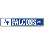 Air Force Falcons Street / Zone Sign 3.75" x 19"