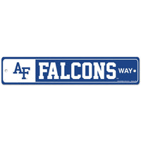 Air Force Falcons Street / Zone Sign 3.75" x 19"