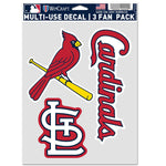 St. Louis Cardinals Multi Use 3 Fan Pack