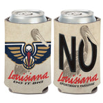 New Orleans Pelicans LICENSE PLATE Can Cooler 12 oz.