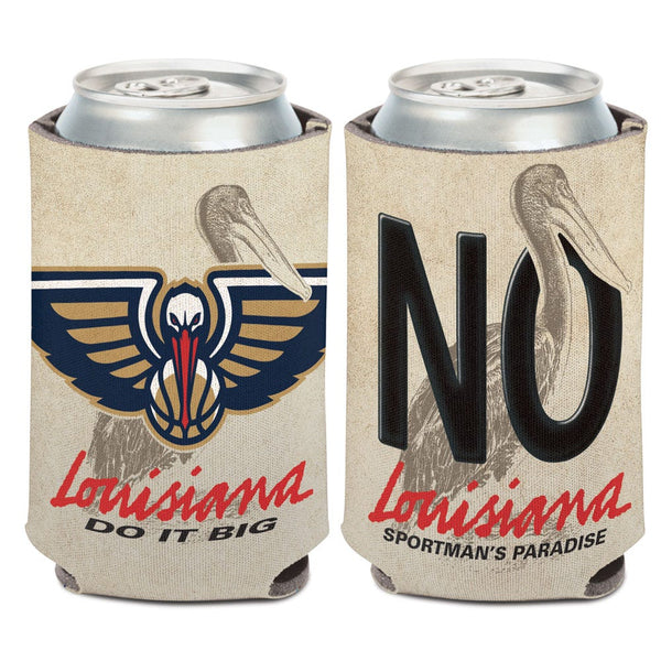 New Orleans Pelicans LICENSE PLATE Can Cooler 12 oz.