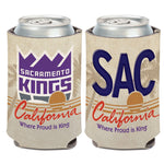 Sacramento Kings LICENSE PLATE Can Cooler 12 oz.