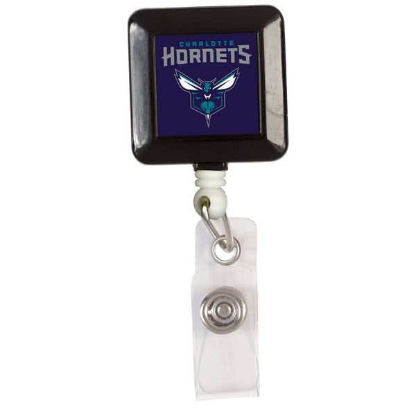Charlotte Hornets Retractable Badge Holder