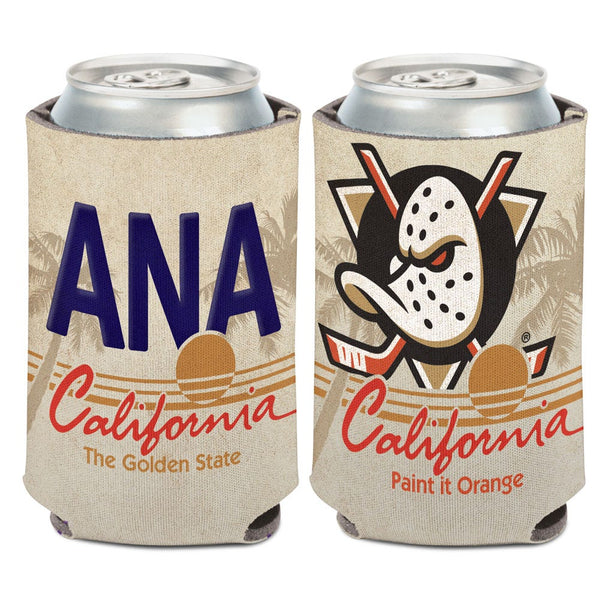Anaheim Ducks STATE PLATE Can Cooler 12 oz.
