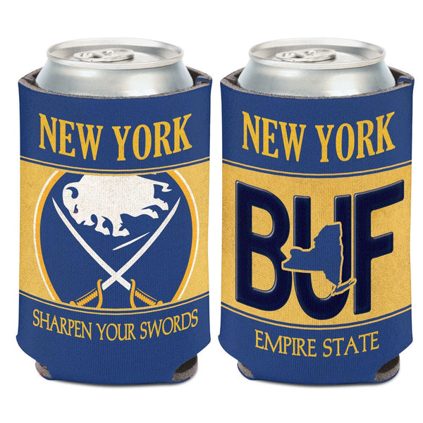 Buffalo Sabres state plate Can Cooler 12 oz.