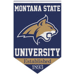 Wholesale-Montana State Bobcats Premium Felt Banner 17" x 26"