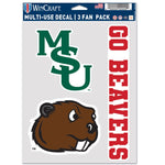 Minot State Beavers Multi Use 3 FAN PACK