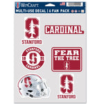 Stanford Cardinal Multi Use 6 FAN PACK