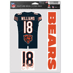 Chicago Bears Multi Use 3 FAN PACK Caleb Williams