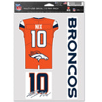 Denver Broncos Multi Use 3 FAN PACK Bo Nix