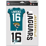 Jacksonville Jaguars Multi Use 3 FAN PACK Trevor Lawrence
