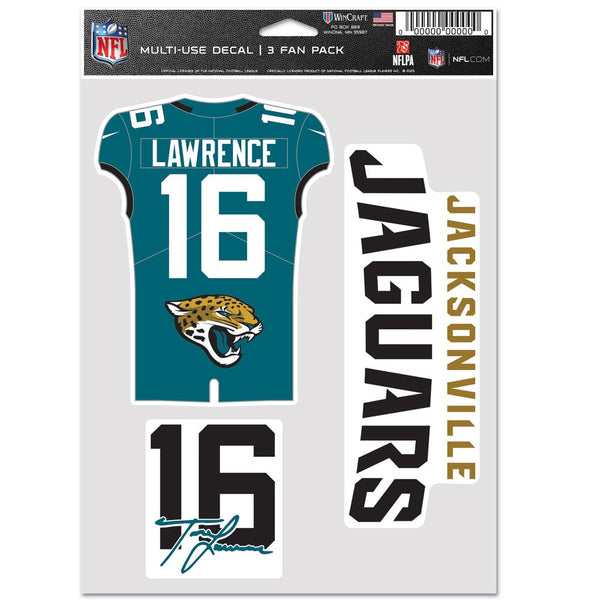 Jacksonville Jaguars Multi Use 3 FAN PACK Trevor Lawrence