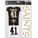 New Orleans Saints Multi Use 3 FAN PACK Alvin Kamara