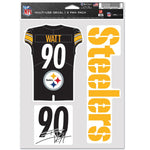 Pittsburgh Steelers Multi Use 3 FAN PACK T.J. Watt