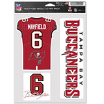 Tampa Bay Buccaneers Multi Use 3 FAN PACK Baker Mayfield