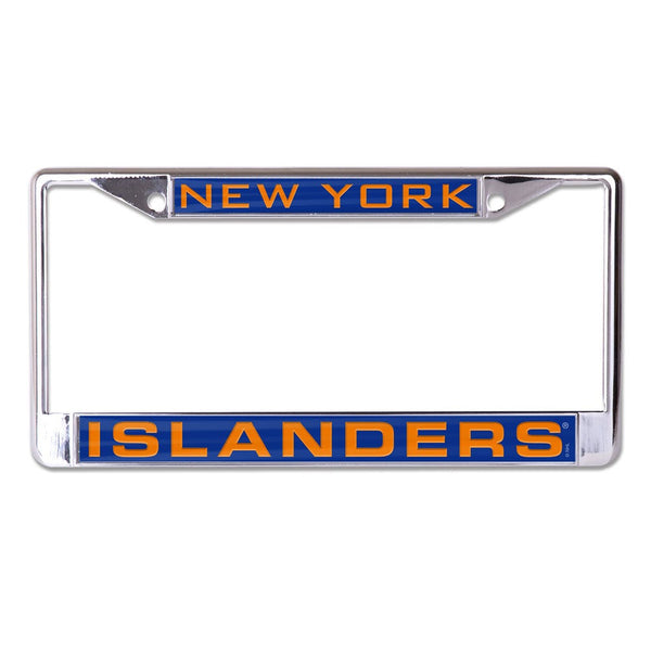 New York Islanders Lic Plt Frame S/L Printed