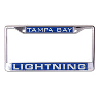 Tampa Bay Lightning Lic Plt Frame S/L Printed