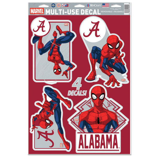 Alabama Crimson Tide / Marvel (C)2025 MARVEL Multi-Use Decal 11" x 17"