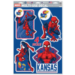 Kansas Jayhawks / Marvel (C)2025 MARVEL Multi-Use Decal 11" x 17"
